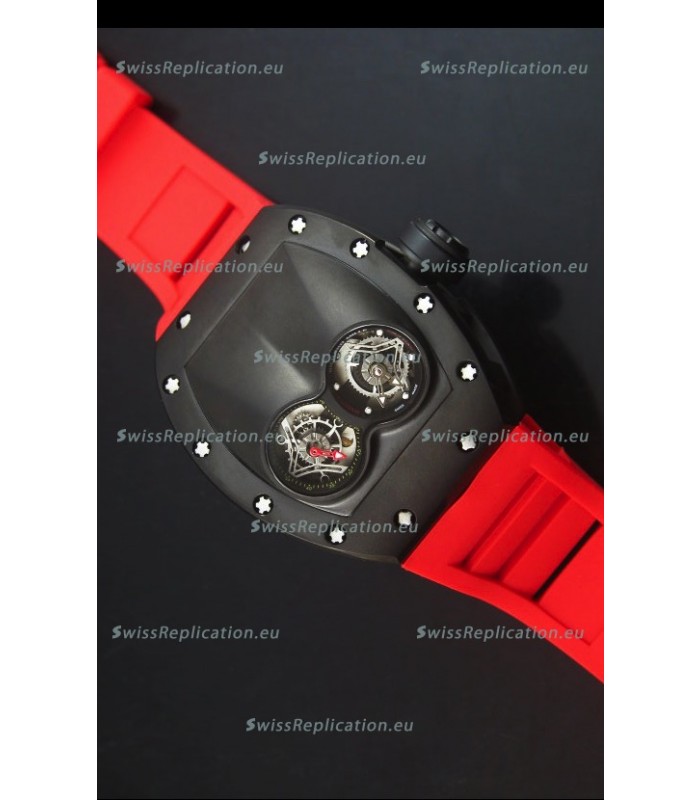 Richard Mille RM053 Tourbillon Pablo Mac Donough Swiss Replica Watch in PVD Case