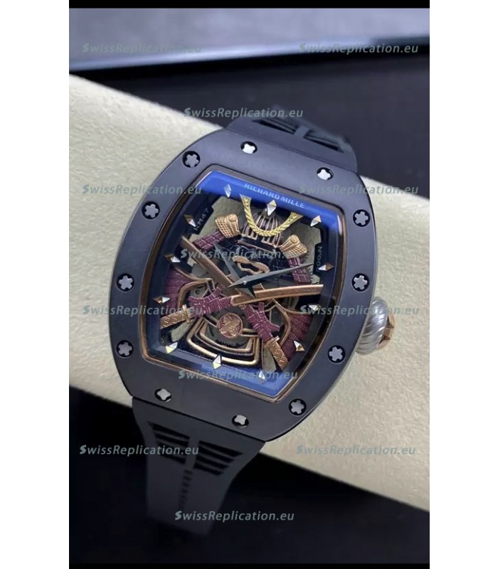 Richard Mille RM47 Black Ceramic Casing Watch in Swiss Automatic Movement 