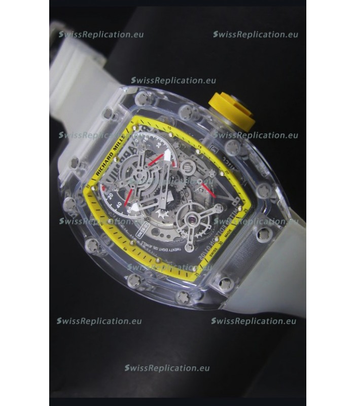 Richard Mille RM56-01 AN Saphir Yellow Edition Replica Watch 