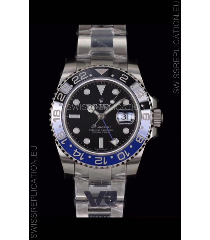 Rolex GMT Masters II 126710BLNR Batman Cal.3186 Movement Swiss Replica - Ultimate 904L Steel Watch