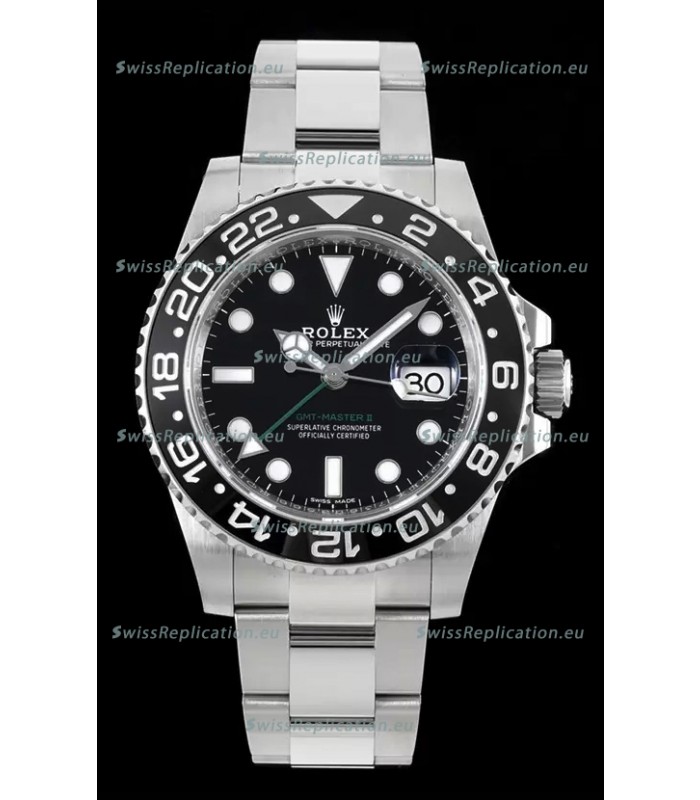 Rolex GMT Masters II 116710LN-78200 Cal.3186 Movement Swiss Replica - Ultimate 904L Steel Watch