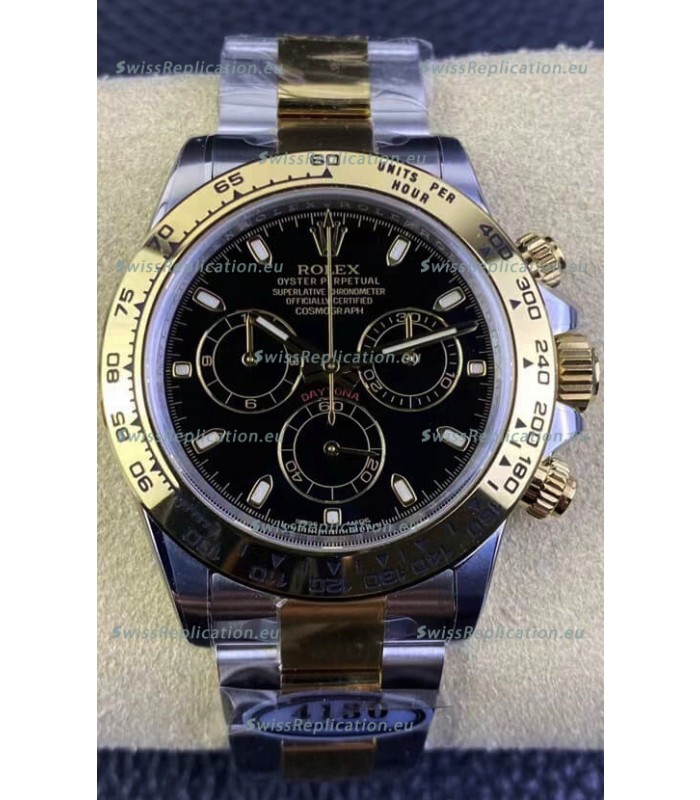 Rolex Daytona Two Tone Yellow Gold 116503 Original Cal.4130 Movement - 1:1 Mirror 904L Steel Watch