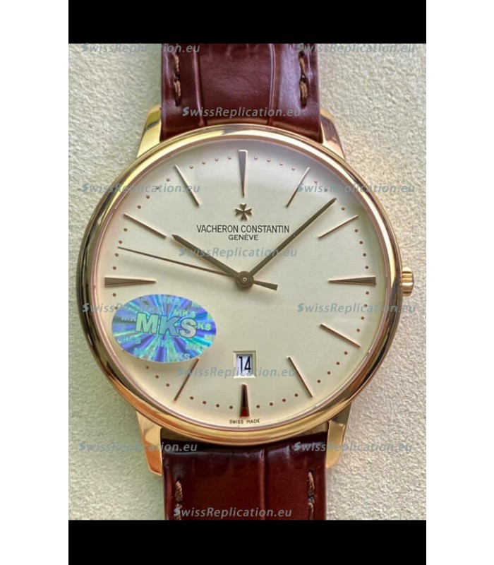 Vacheron Constantin Patrimony Yellow Gold Watch in 1:1 Mirror Replica Watch