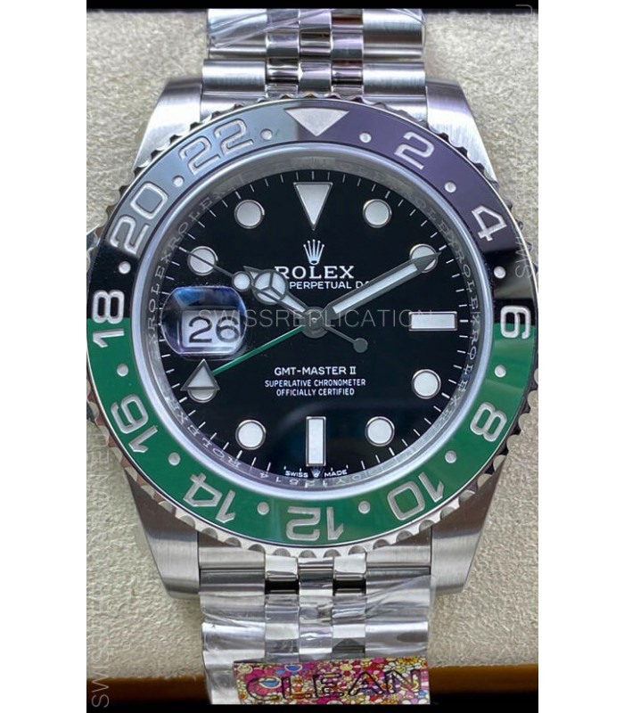 Rolex GMT Masters II 126720VTNR SPRITE Cal.3285 Movement Swiss Replica - Ultimate 904L Steel Watch