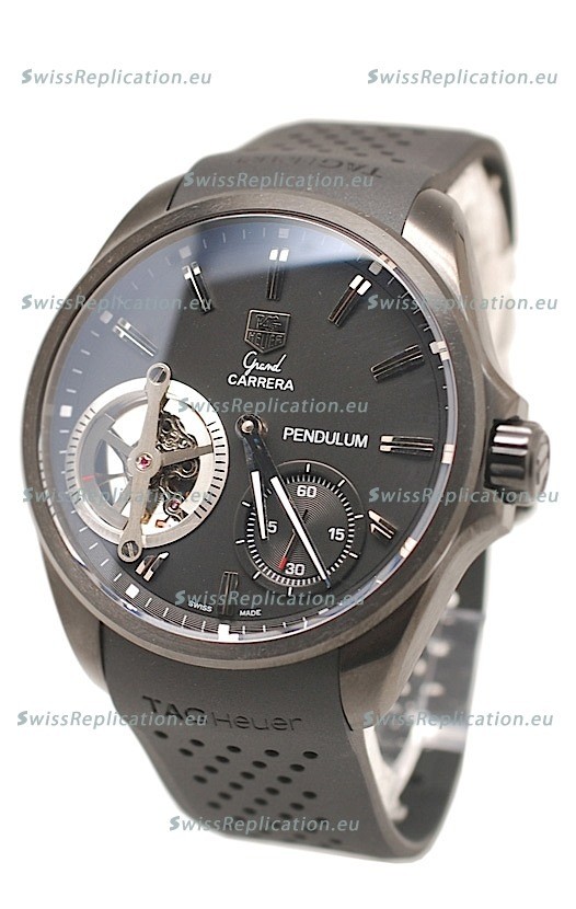 Tag Heuer Grand Carrera Pendulum Swiss Automatic Steel Watch for