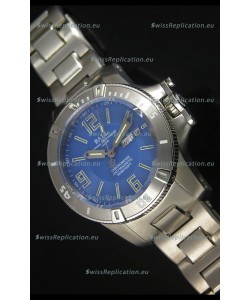 Ball Hydrocarbon Spacemaster Automatic Replica Day Date Watch in Blue Dial - Original Citizen Movement 