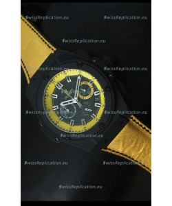 Hublot Big Bang Yellow Skeleton Swiss Quartz Watch 45MM