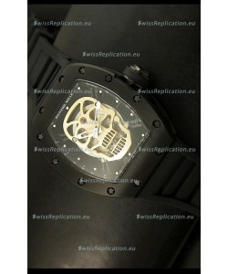 Richard Mille RM052 Skull Tourbillon Swiss Replica Watch in PVD Case