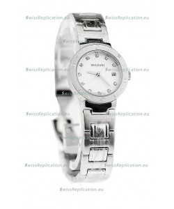 Bvlgari Quartz Japanese Watch in Diamond Markers