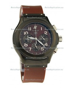 Hublot MDM Chronograph Swiss Replica Watch in PVD Casing