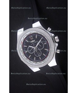 Breitling Bentley Chronograph Japanese Replica Watch in Black Dial