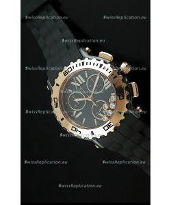 ChopardHappy Sport Swiss Replica Watch in Black Strap