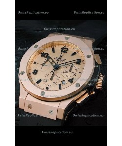Hublot Big Bang Swiss Matte Limited Edition Watch Pink Gold Case