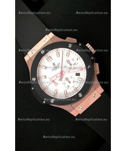Hublot Big Bang Swiss Replica Watch in Pink Gold - 1:1 Ultimate Mirror Replica Watch