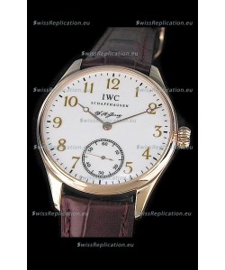 IWC Portuguese Swiss Watch in Rose Gold Casing