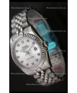 Rolex Datejust Oyster Perpetual Superlative ChronoMeter Japanese Replica Watch in Diamond Markers