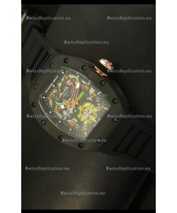 Richard Mille RM036 Jean Todt Forged Carbon Bezel Titanium Watch