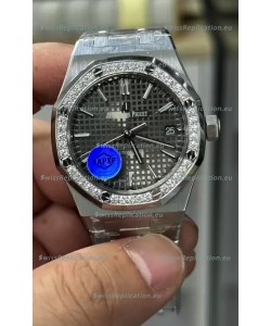 Audemars Piguet Royal Oak 37MM Grey Dial Watch in 3120 Movement - 1:1 Mirror Replica