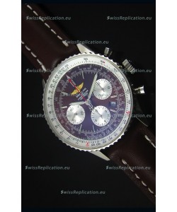 Breitling Navitimer 01 Brown Dial Steel Case 1:1 Mirror Swiss Replica Watch