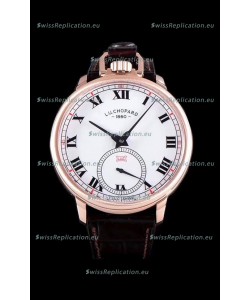 Chopard Louis-Ulysse The Tribute Rose Gold White Dial Swiss Watch