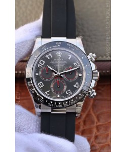 Rolex Cosmograph Daytona 116509 White Gold Original Cal.4130 Movement - 904L Steel Watch