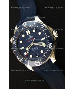 Omega Seamaster 300M Co-Axial Master Chronometer BLUE Swiss 1:1 Mirror Replica Watch 