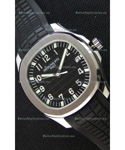 Patek Philippe Aquanaut 5167A-001 Swiss Replica Watch Black Dial - 1:1 Mirror Edition 