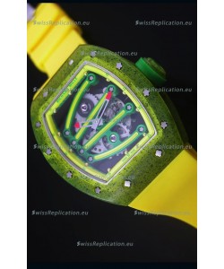 Richard Mille RM059 Yohan Blake Edition Swiss Replica Watch in Yellow Bezel