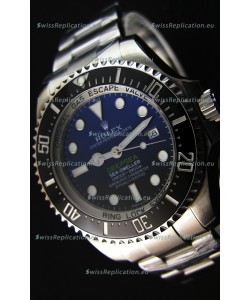 Rolex Sea-Dweller REF# 116660 Deep Sea Blue Swiss Replica 1:1 Mirror - Ultimate 904L Steel Watch 