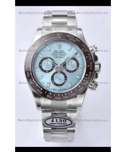 Rolex Cosmograph Daytona ICE Blue Dial Original Cal.4130 Movement - 904L Steel Watch