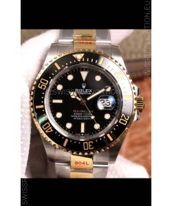 Rolex Sea-Dweller 126603 Swiss Replica Watch 1:1 Mirror Replica in Two Tone Casing 904L Steel 