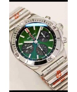 Breitling Chronomat B01 42 Edition Swiss 904L Steel Casing Green Dial 1:1 Mirror Replica Watch