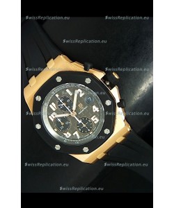 Audemars Piguet Royal Oak Offshore Pink Gold Swiss Watch - MIRROR REPLICA