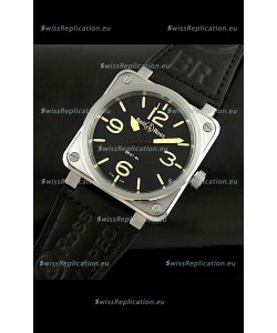 Bell and Ross BR01-94 Swiss Watch in Black Dial