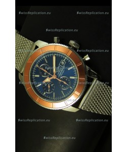 Breitling Super Ocean Blue Dial Chronograph Swiss Watch 