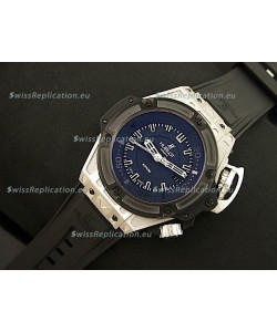 Hublot King Power Diver 4000m Swiss Replica Watch in Black