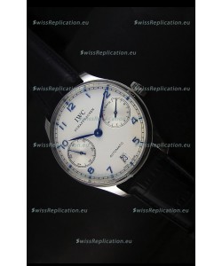 IWC Portugieser IW500705 Swiss Automatic Watch in White Dial - Updated 1:1 Mirror Replica 