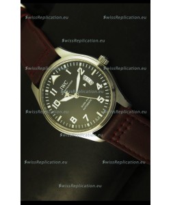 IWC Mark XVII Stainless Steel Black Dial Swiss Watch