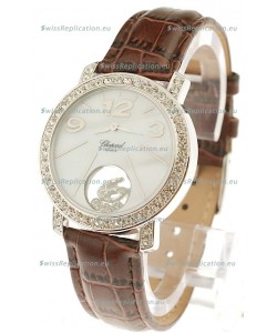 Chopard Happy Diamond Swiss Replica Watch in Diamond Bezel