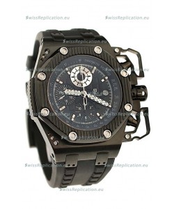 Audemars Piguet Royal Oak Offshore Survivor Swiss Chronograph Watch in Black