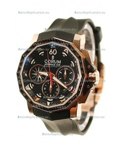 Corum Admiral Cup Challenge Swiss Replica Watch in Black