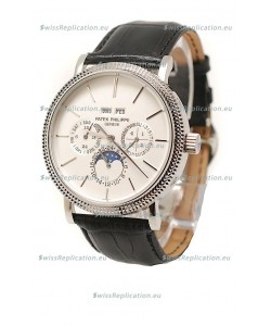 Patek Philippe Grand Complications Japanese Steel Watch in White Dial