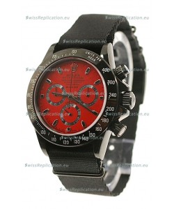 Rolex Daytona Cosmograph 2011 Edition Swiss Watch in Red Dial