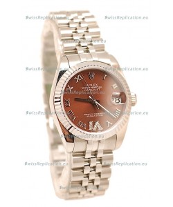 Rolex Oyster Perpetual Datejust Diamonds VI Japanese Replica Watch -36MM