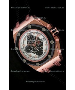 Audemars Piguet Royal Oak Offshore Rubens Barrichello Swiss Watch - Secs hand 9 O clock
