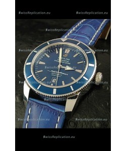 Breitling Superocean Swiss Replica Watch in Blue Dial