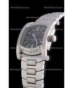 Bvlgari Assioma Japanese Replica Automatic Watch in Black Dial