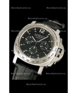 Panerai  Luminor DayLight Chrono Swiss Watch in Leather Strap