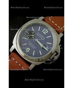 Panerai Luminor Marina Swiss Automatic Watch in Blue Dial