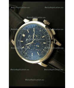 Patek Philippe Complications Japanese Replica Watch in Black Dial
